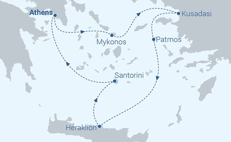 3 Day Greek Island Cruise 2023 Iconic Aegean Travel Zone